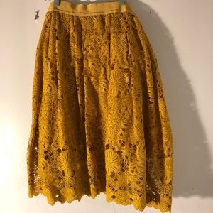 Trendy Lace Skirt